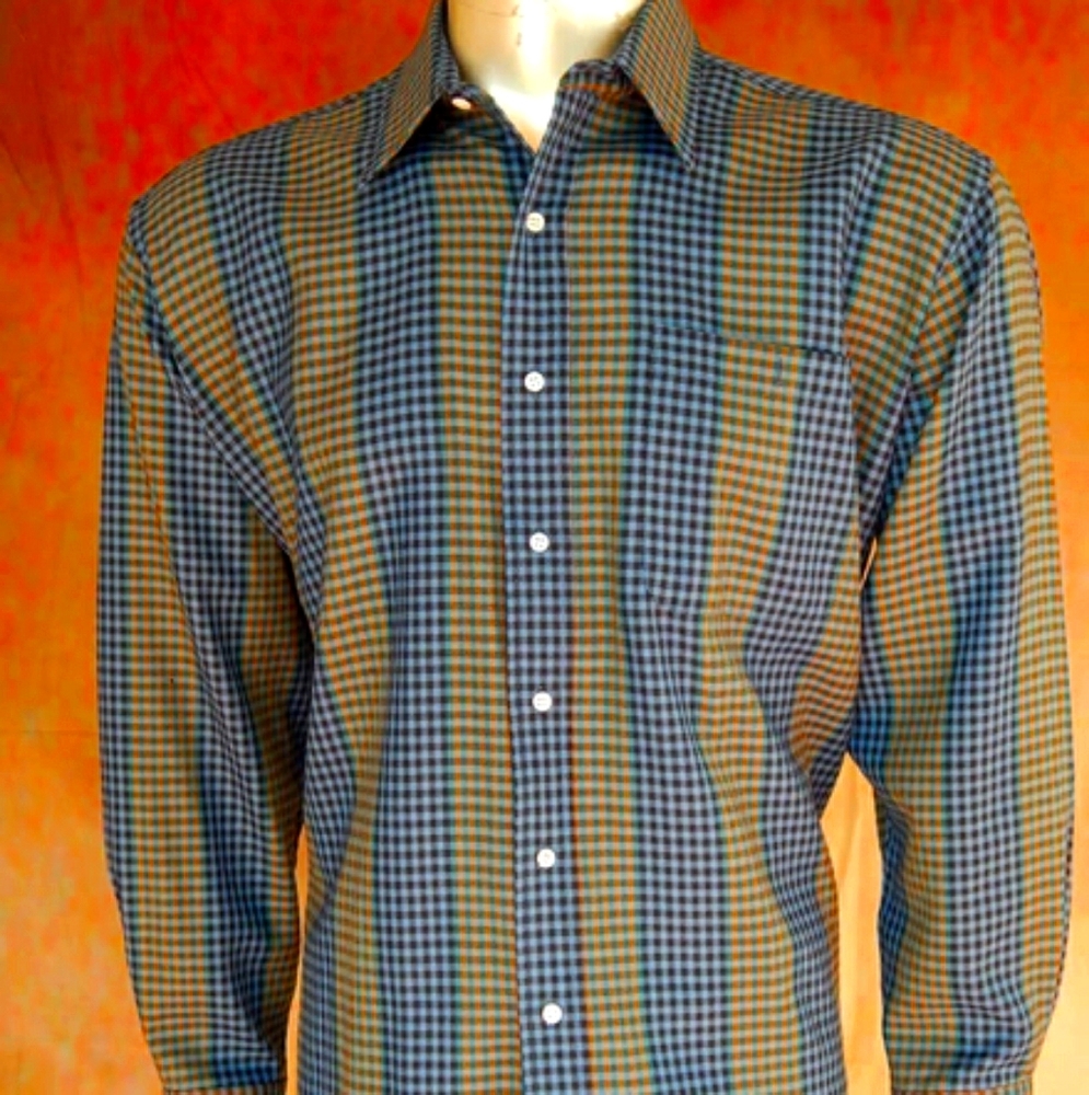 Plaid wool shirt
